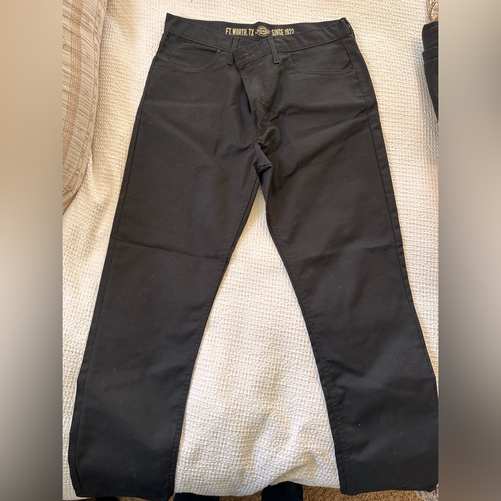 Dickies black pants. 34x32